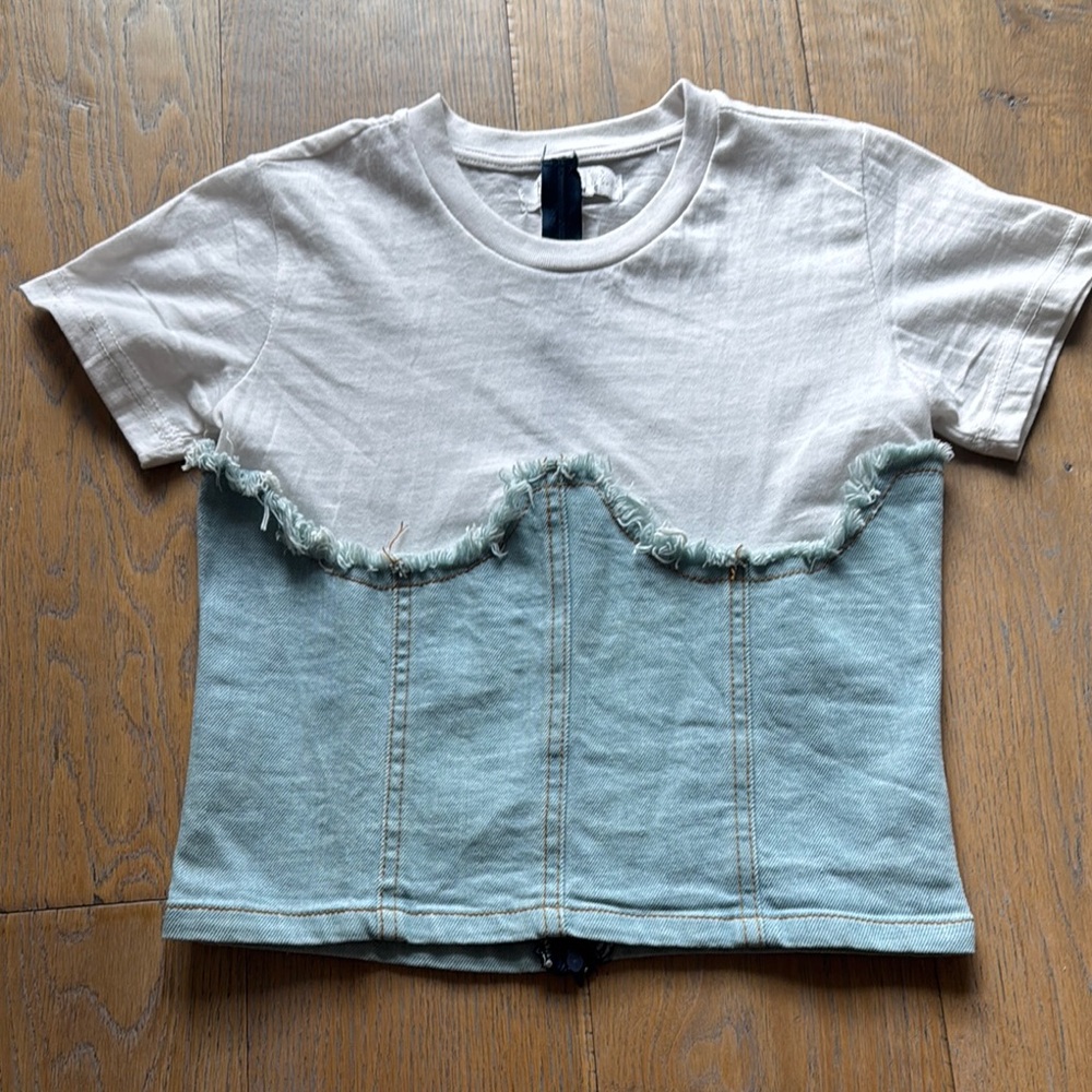 Thrill Jeans Denim Coset Tee